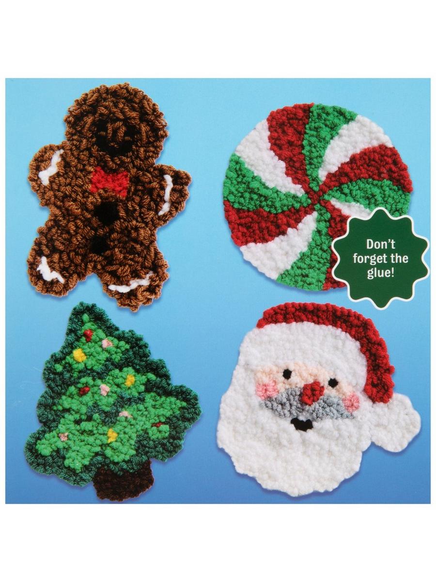 Holiday Punch Needle Coaster Kit | Hobby Lobby | 6333694