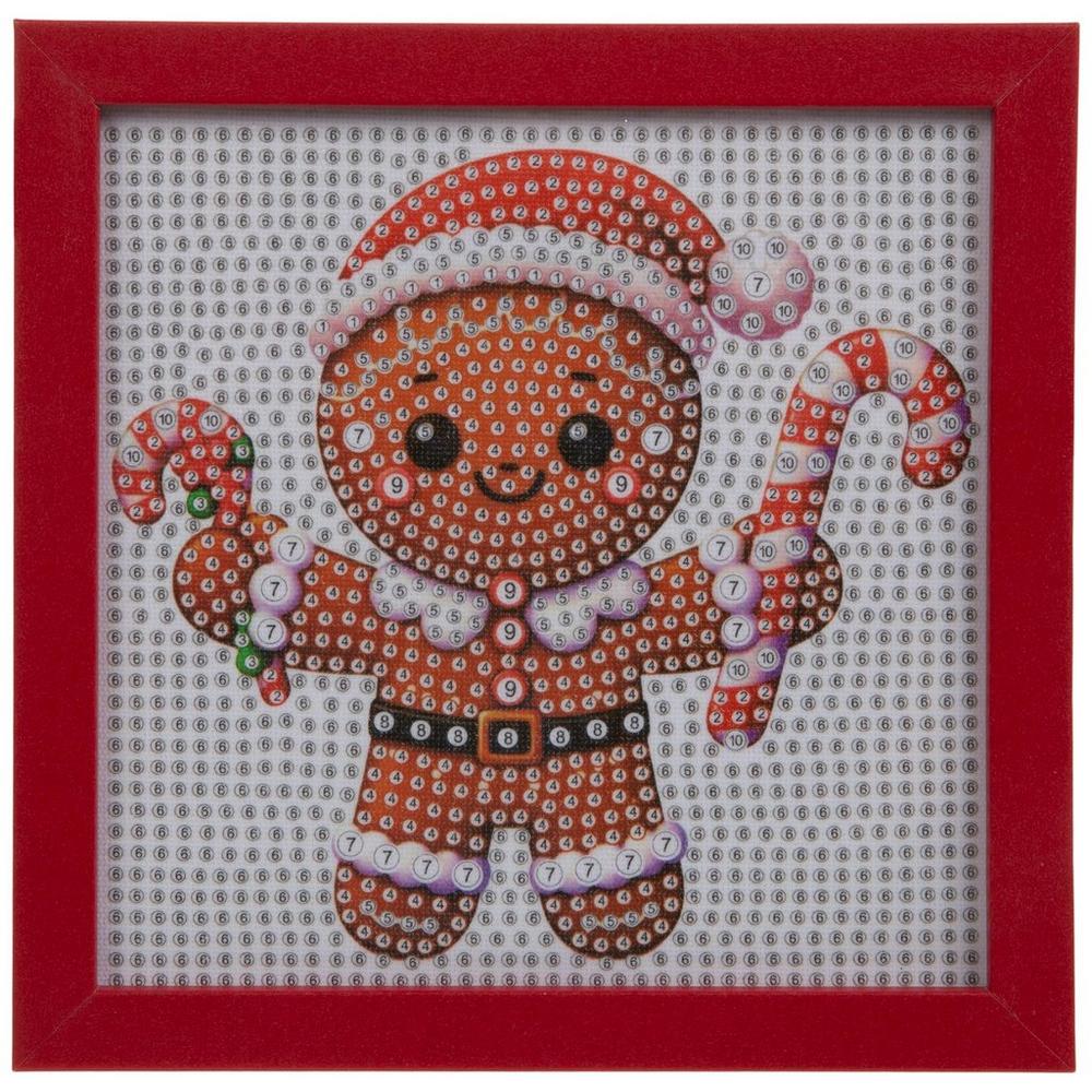 Gingerbread Man Diamond Painting Kit | Hobby Lobby | 6335509