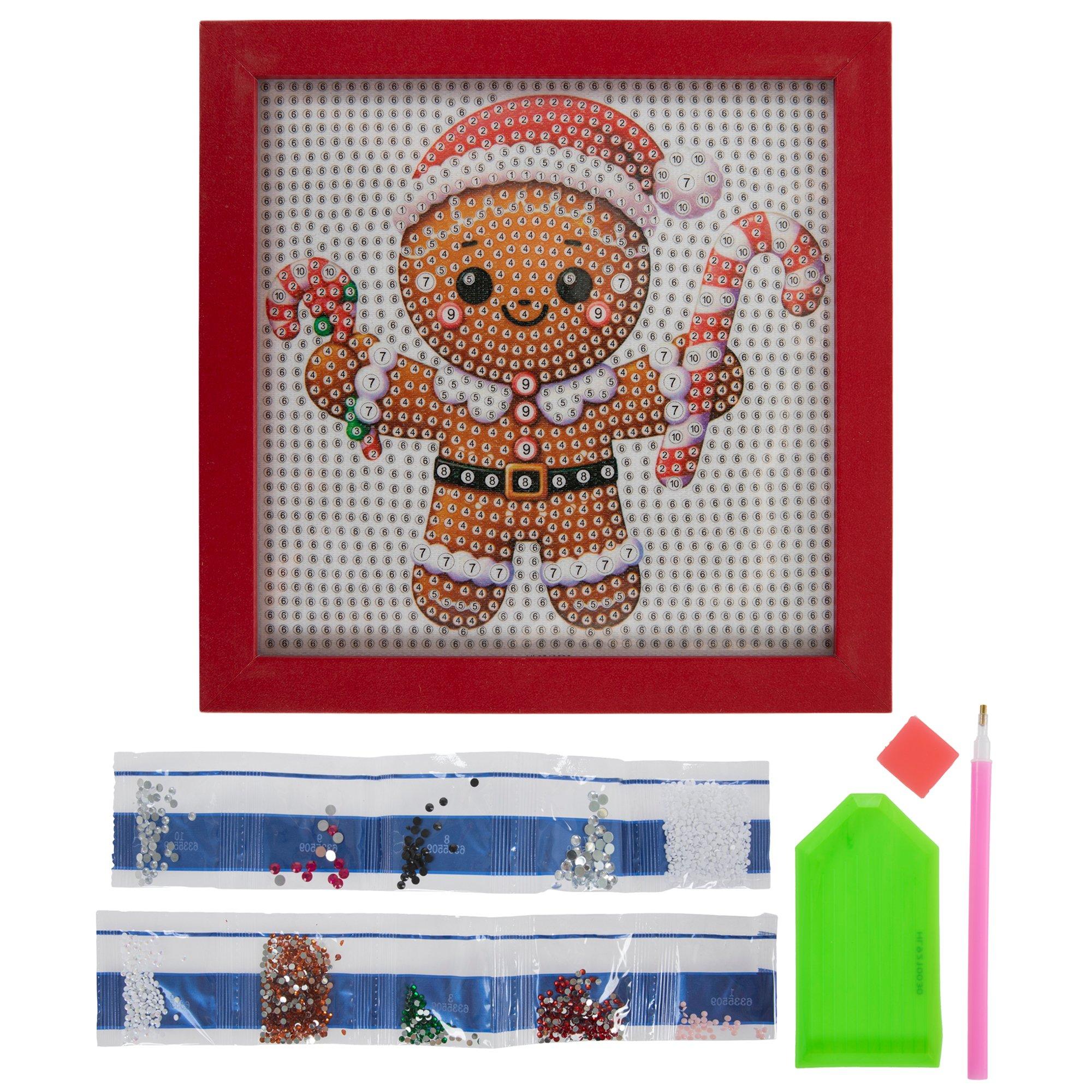Gingerbread Man Diamond Art Kit | Hobby Lobby | 6335509