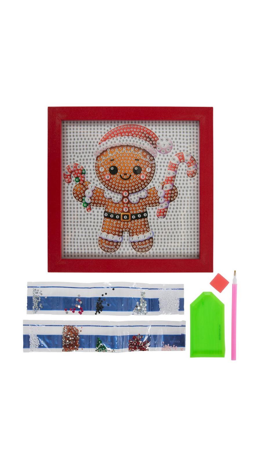Gingerbread Man Diamond Art Kit | Hobby Lobby | 6335509