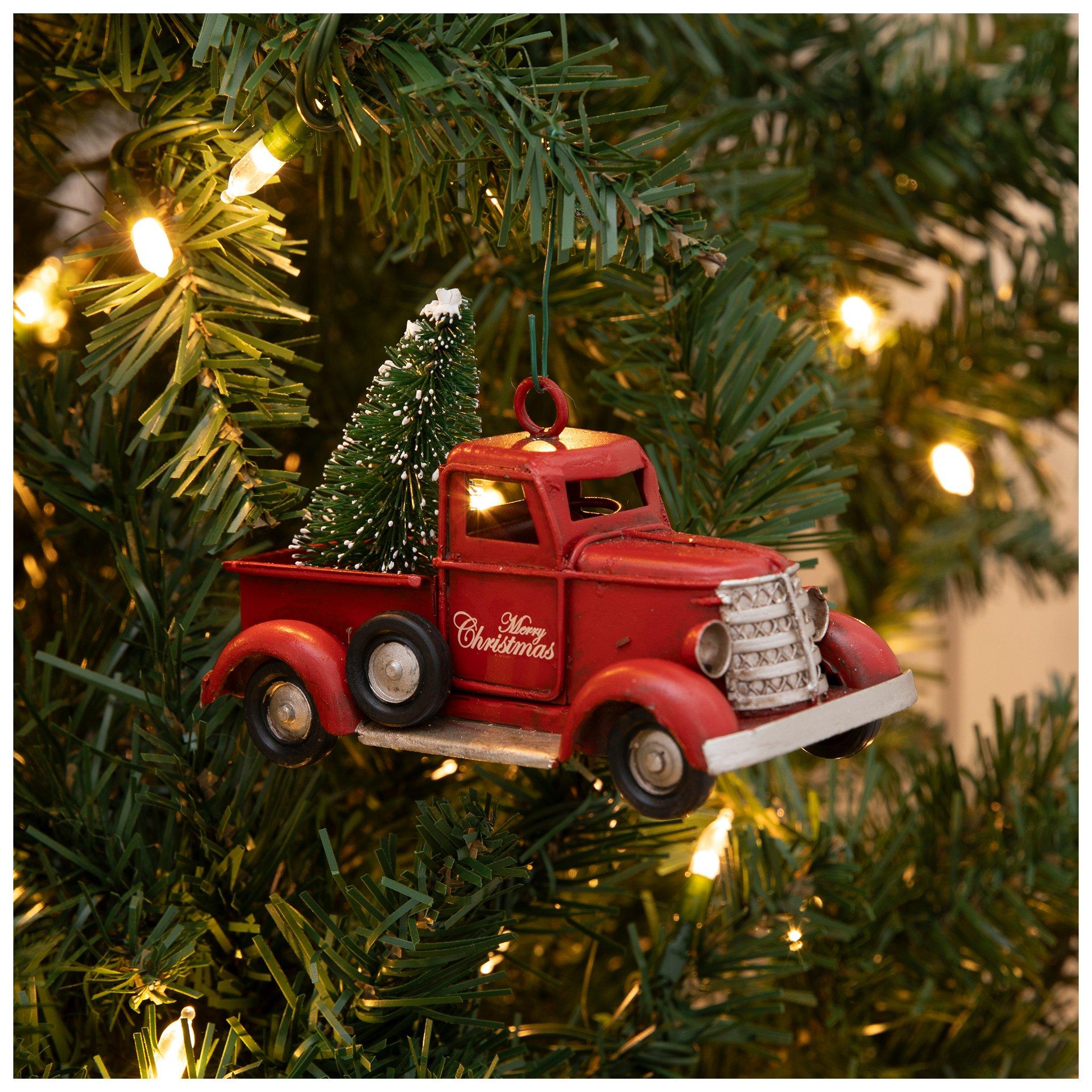 Red Vintage Truck Ornament | Hobby Lobby | 6340160