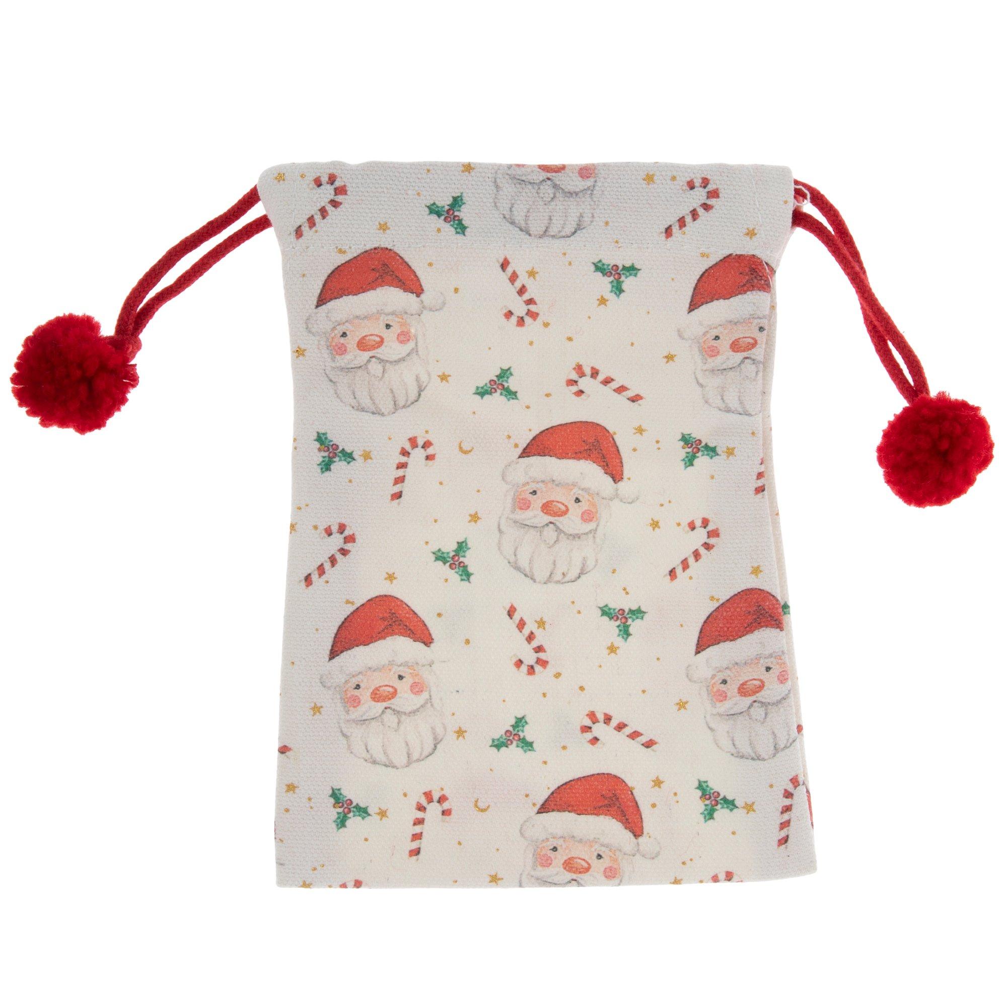 Reusable Christmas Gift Bags 8.3x11.8 Inch Highland Cow With