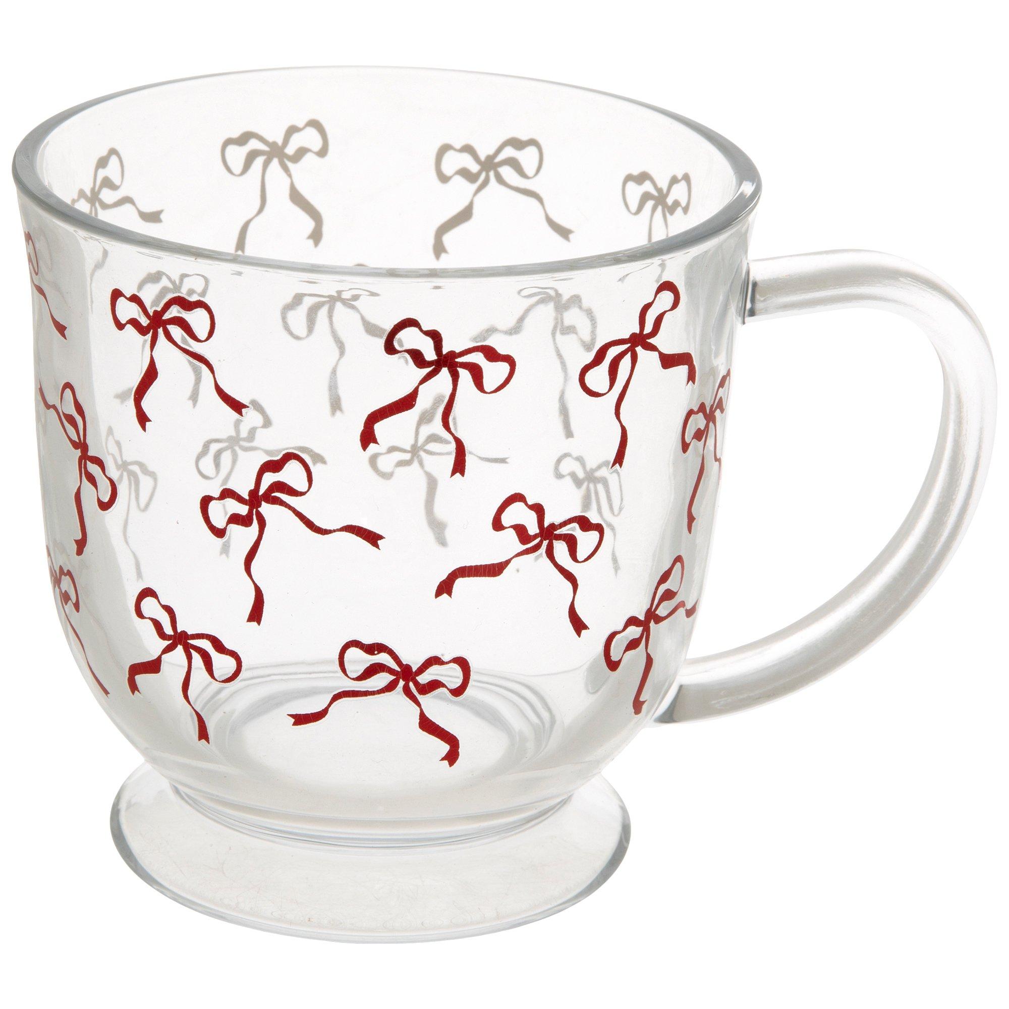 Scattered Metallic Red Bows Mug | Hobby Lobby | 6341549