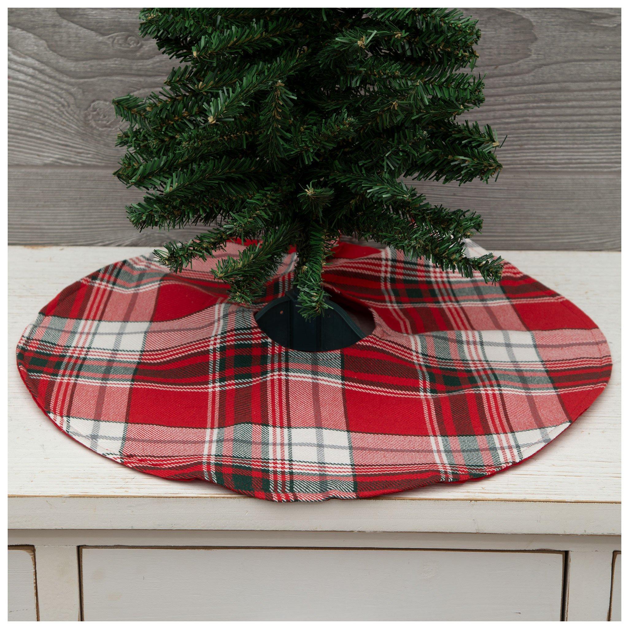 Plaid Mini Tree Skirt | Hobby Lobby | 6342018