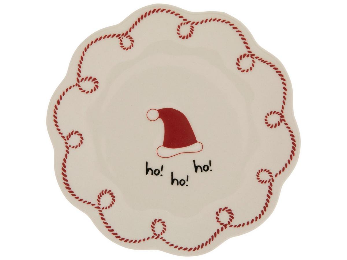 Ho Ho Ho Santa Hat Appetizer Plate | Hobby Lobby | 6342539