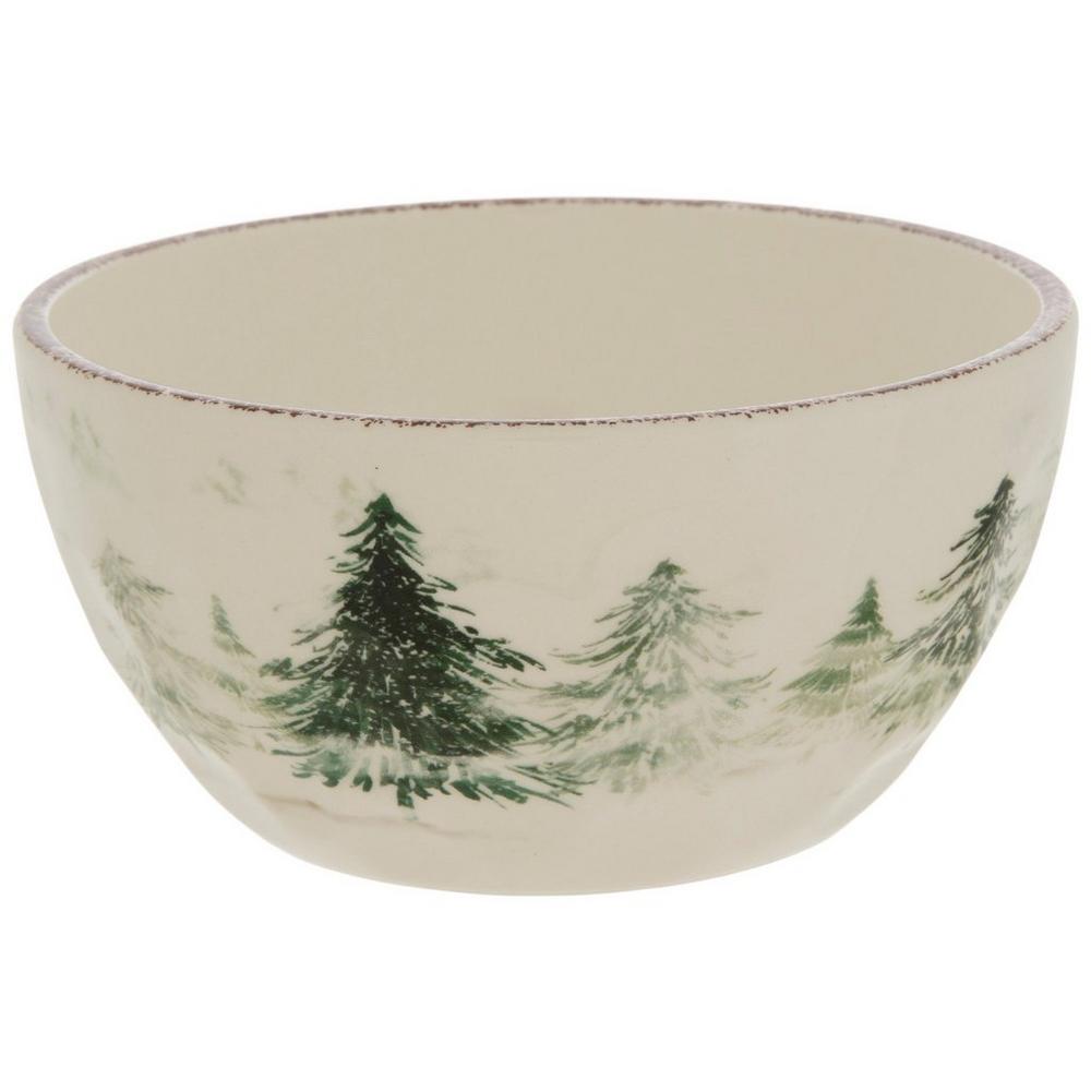 Winter Trees Ceramic Bowl