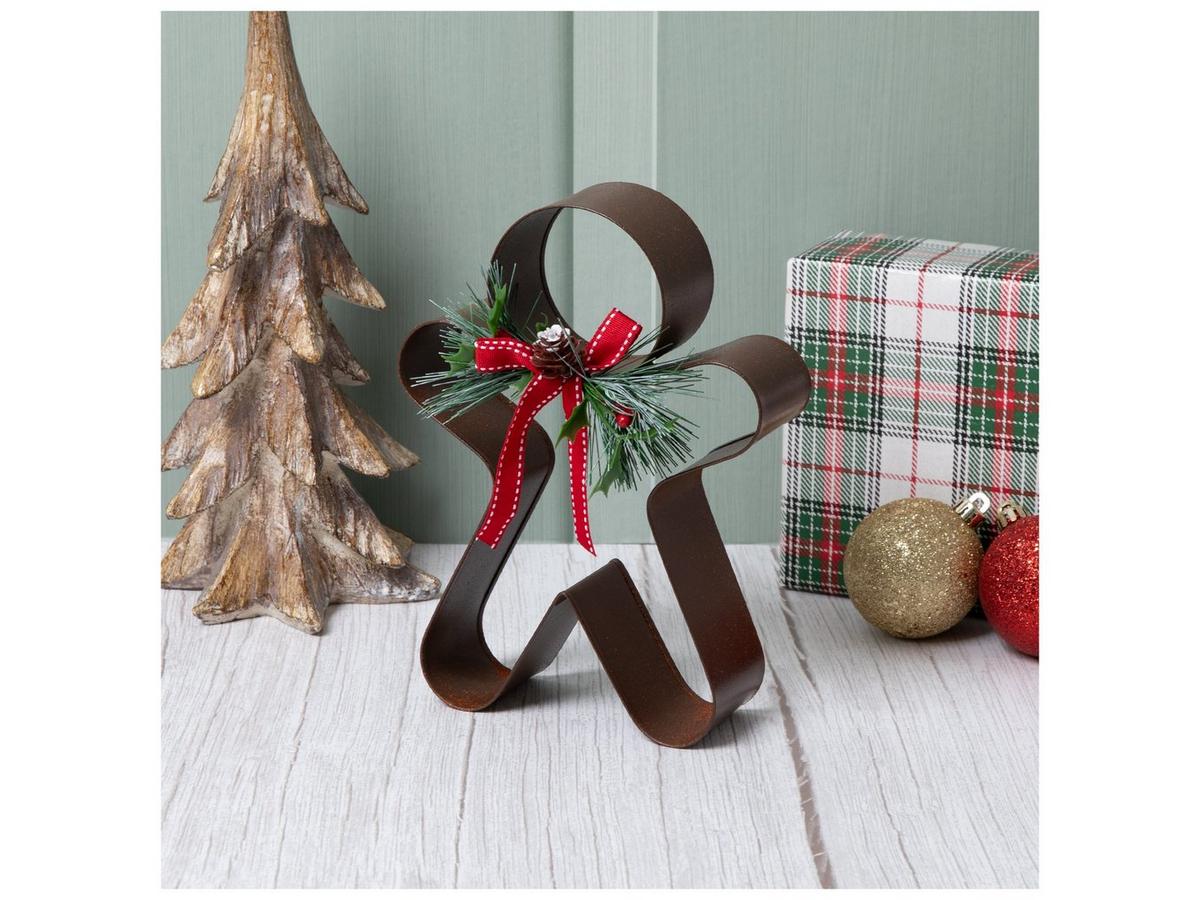 Gingerbread Man Cookie Cutter Metal Decor | Hobby Lobby | 6344345
