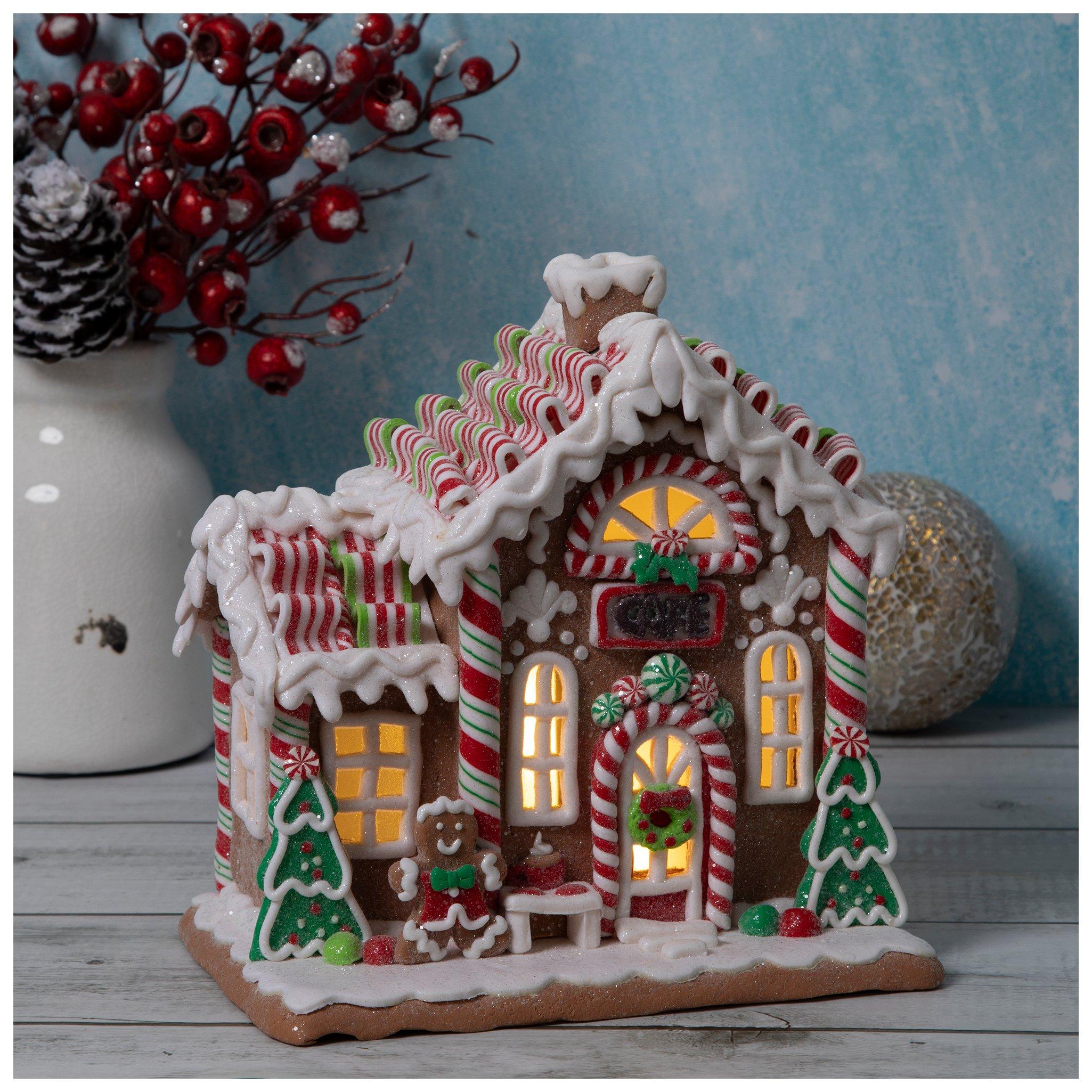 Light Up Cafe Gingerbread House | Hobby Lobby | 6344386