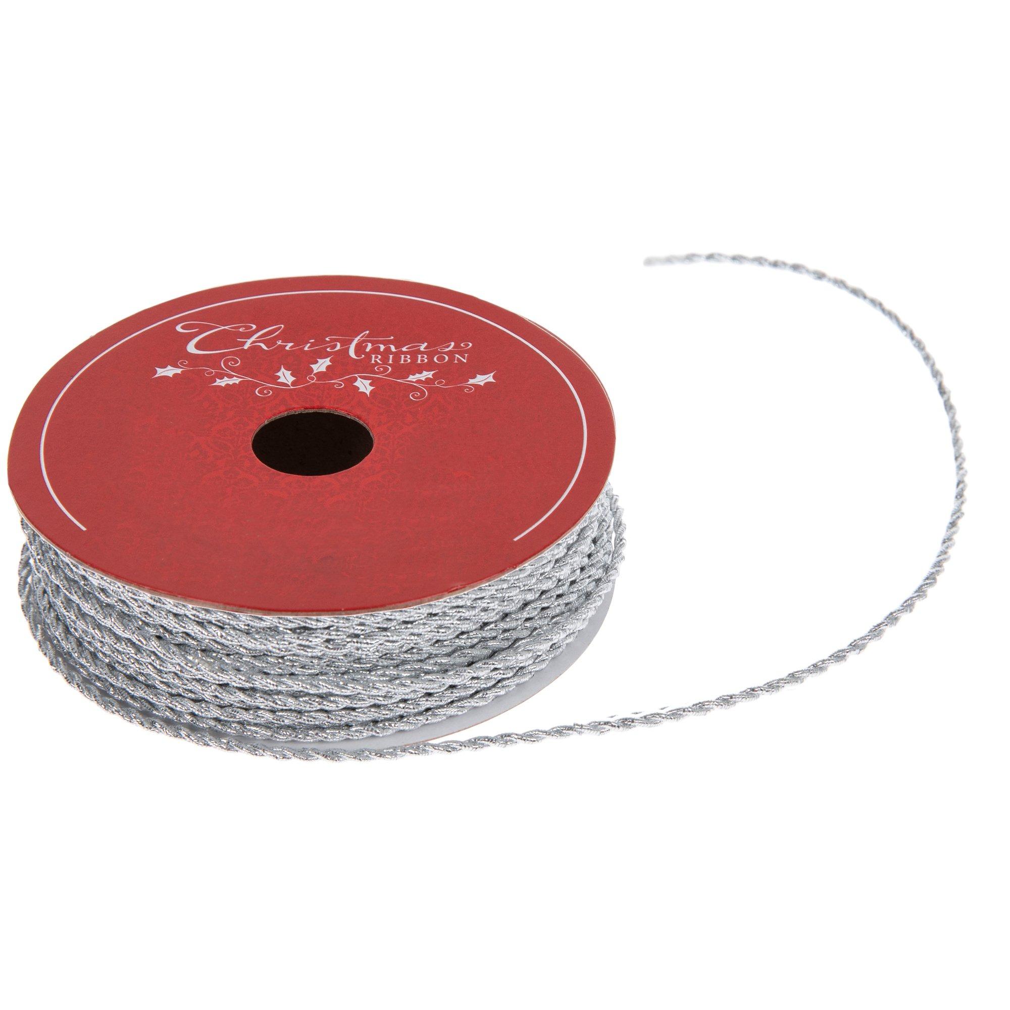 Silver Rope Cord - 1/16