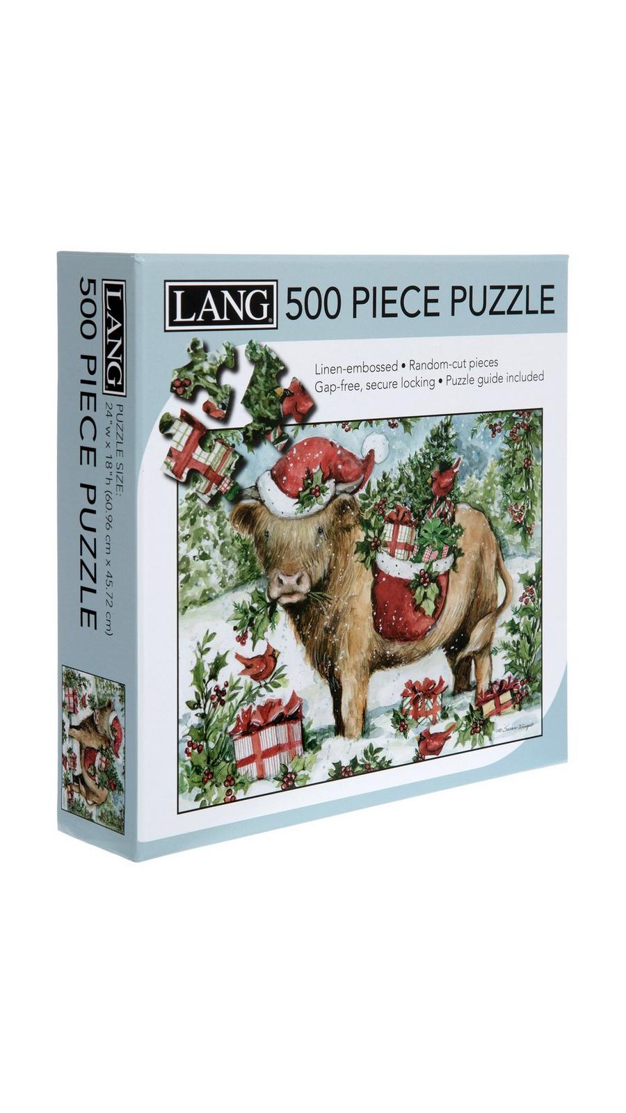 Holiday Highland Cow Puzzle | Hobby Lobby | 6347173