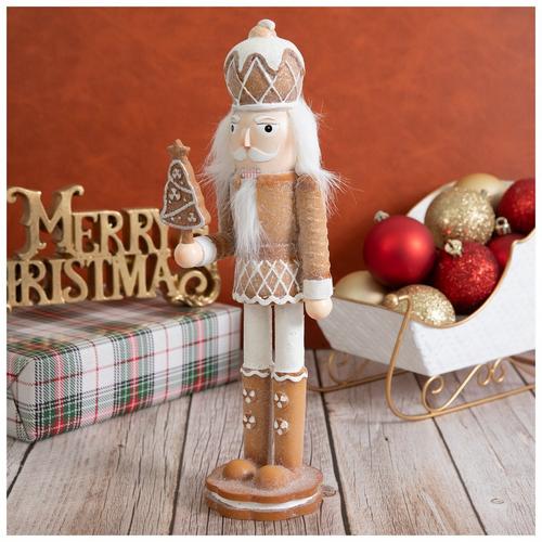Glitter Gingerbread Nutcracker