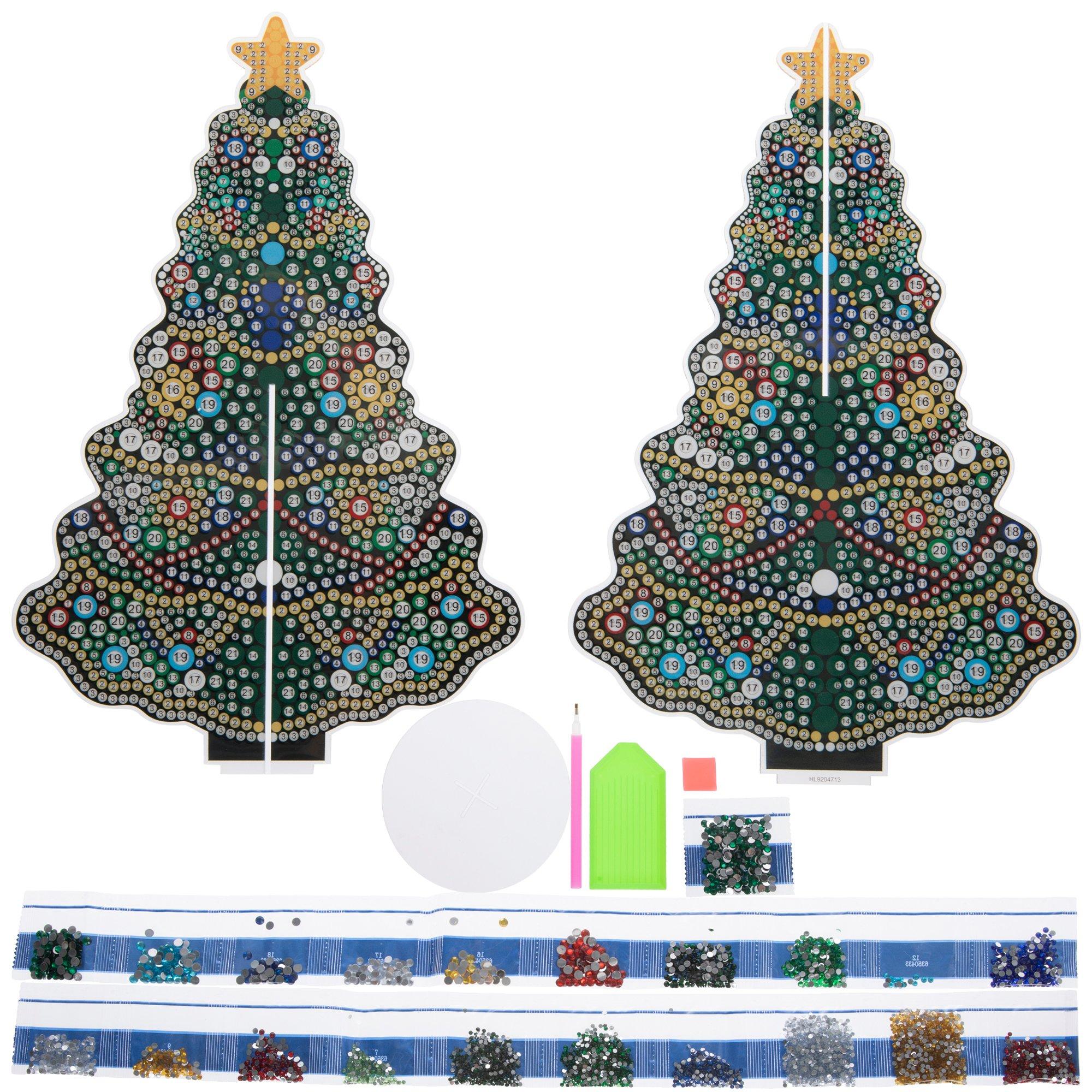 Standing Christmas Tree 3D Diamond Art Kit | Hobby Lobby | 6350433