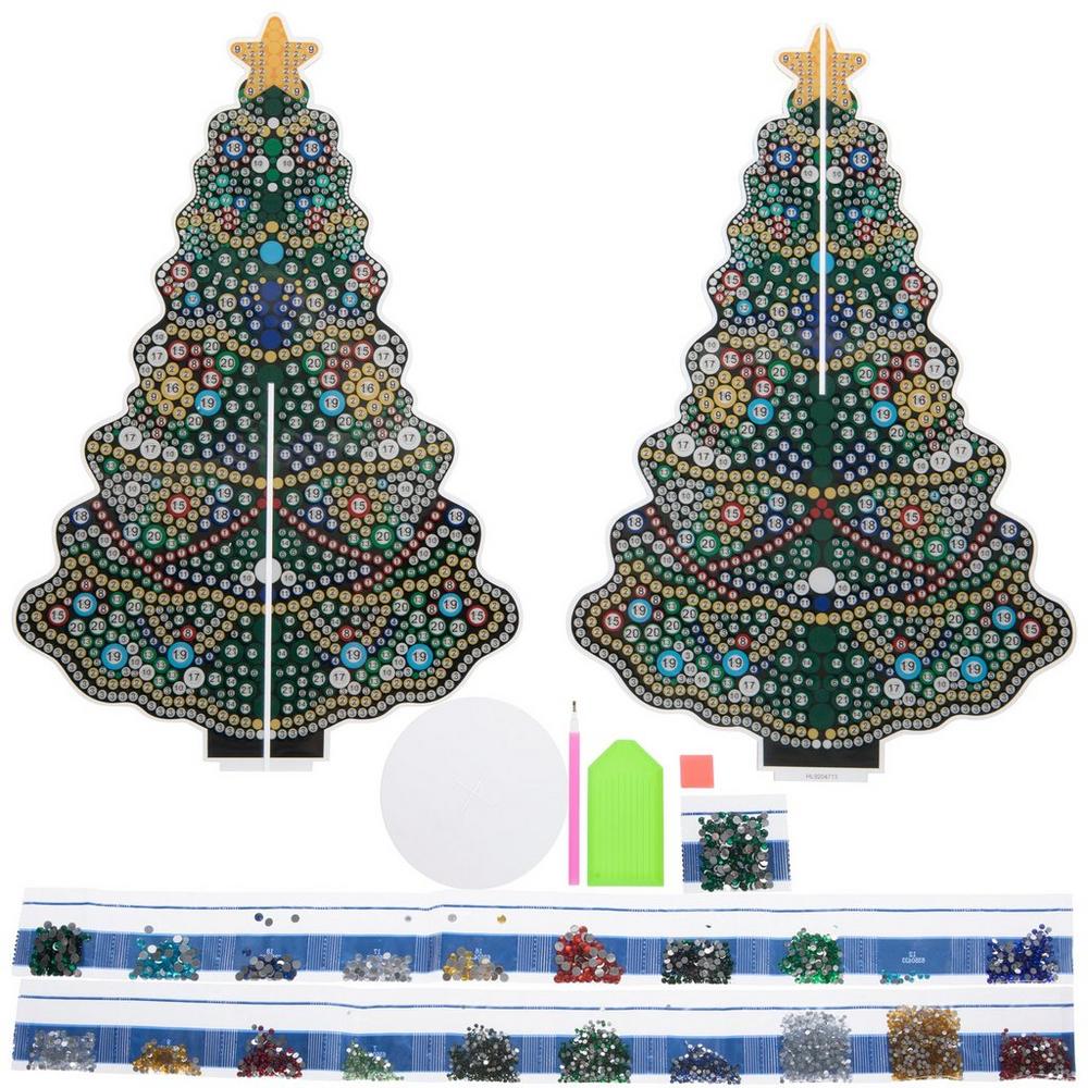 Standing Christmas Tree 3D Diamond Art Kit | Hobby Lobby | 6350433