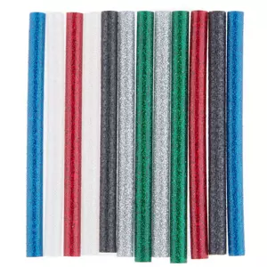 GlueSticksDirect Neon Green Colored Glue Sticks Mini X 4 24 Sticks
