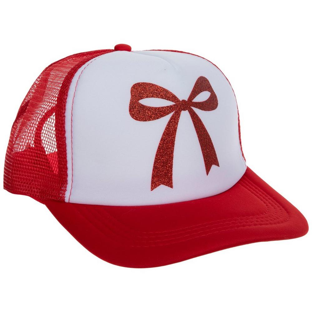 Glitter Bow Trucker Hat | Hobby Lobby | 6350987 display picture 1
