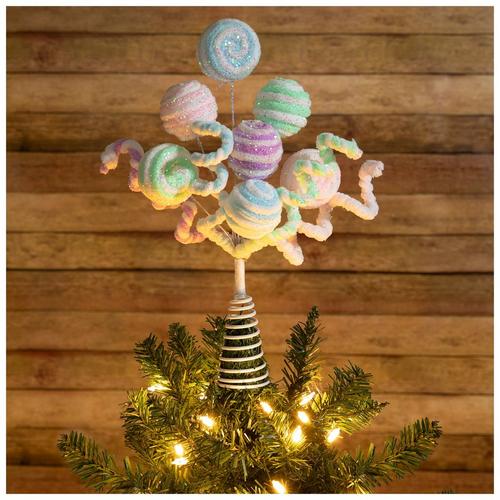 Glitter Candy Tree Topper