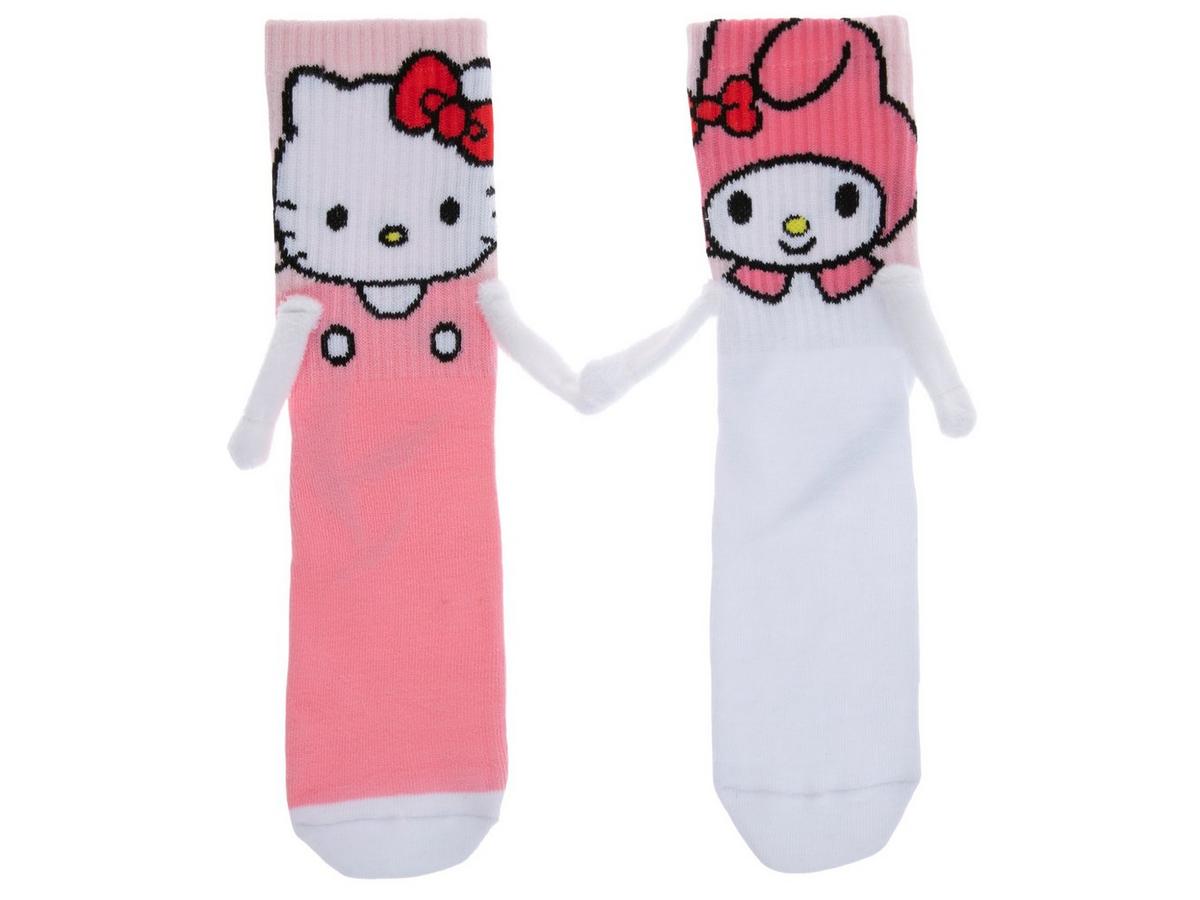 Hello Kitty & My Melody Magnetic Crew Socks | Hobby Lobby | 6352009