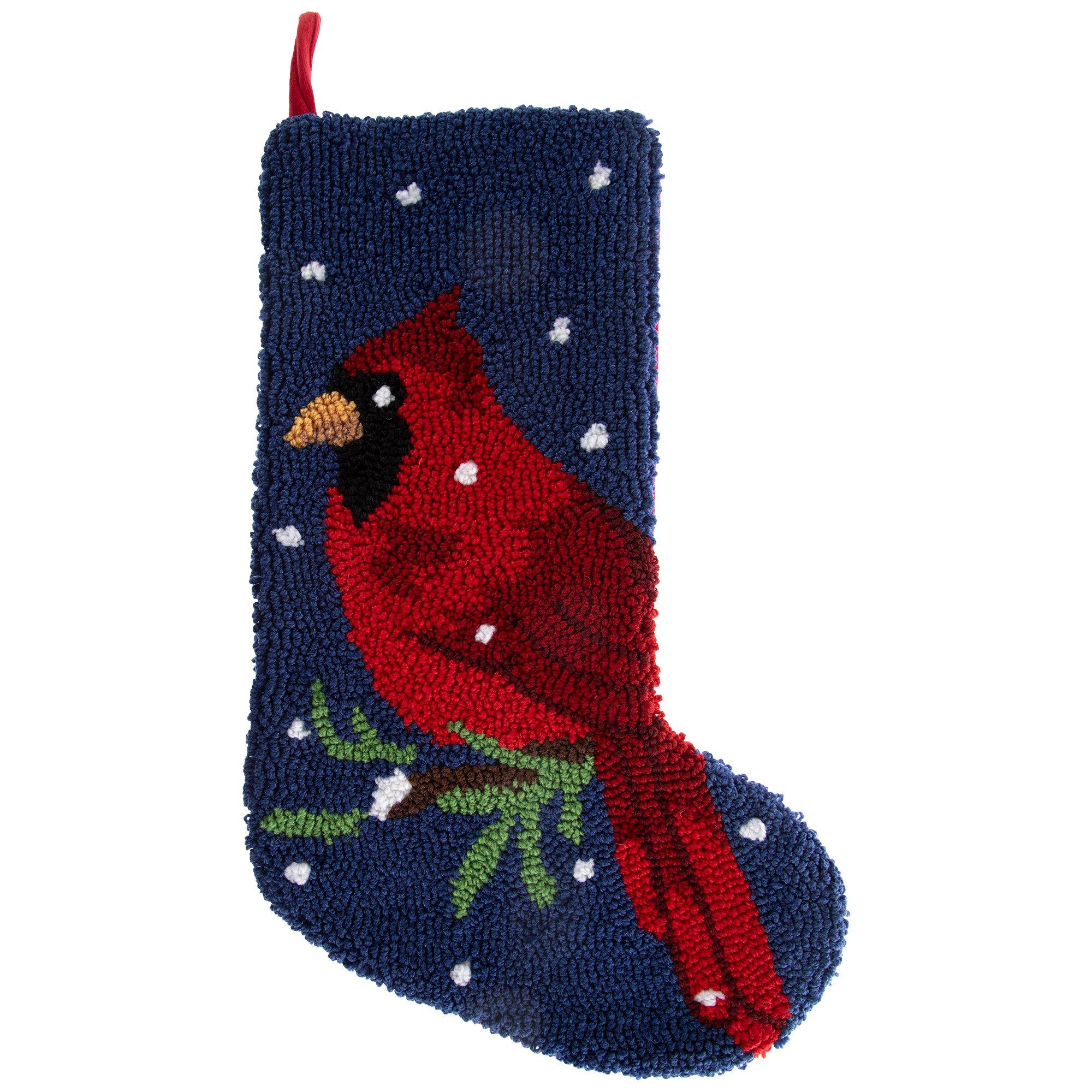 Cardinal Loop Pile Stocking | Hobby Lobby | 6352132