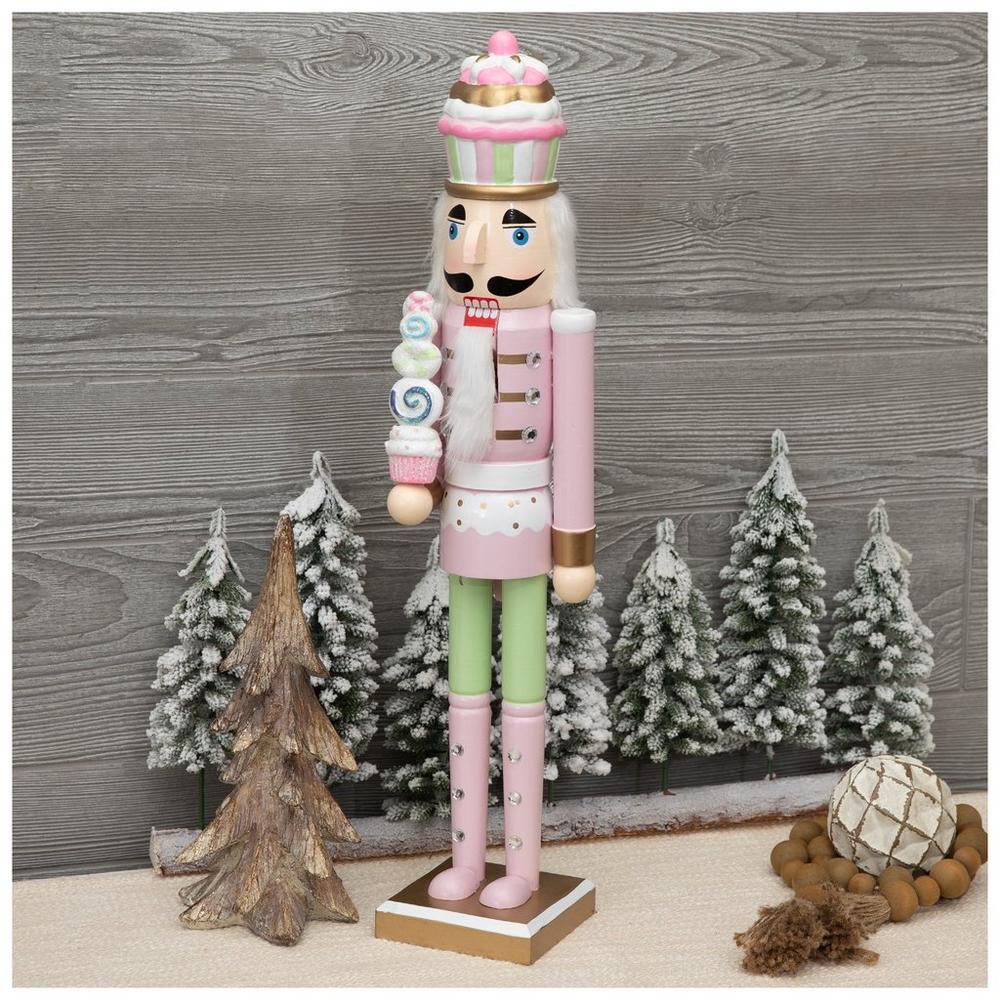 Pink Cupcake Wood Nutcracker | Hobby Lobby | 6354609