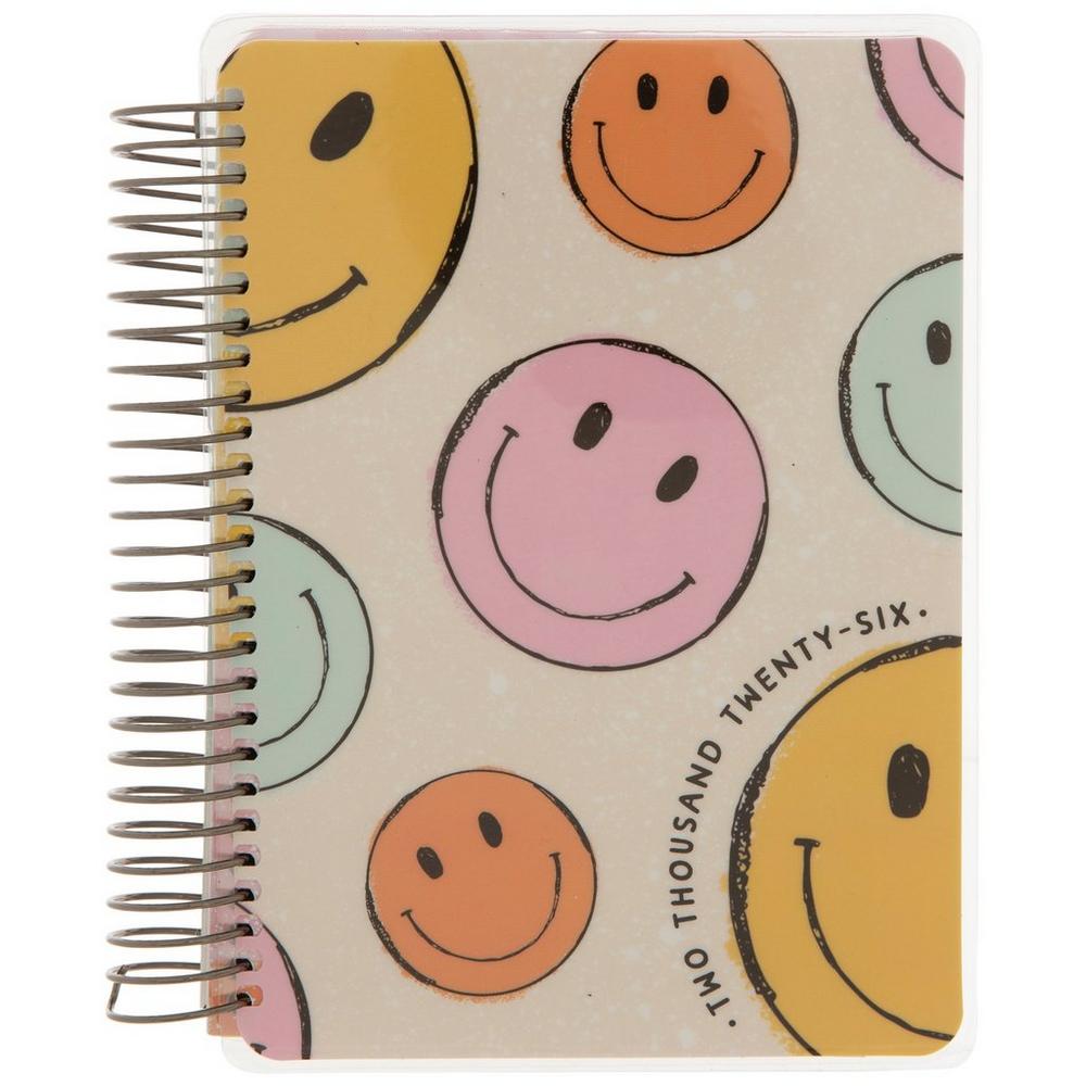 2026 Smiley Faces Mini Planner - 12 Months | Hobby Lobby | 6354922