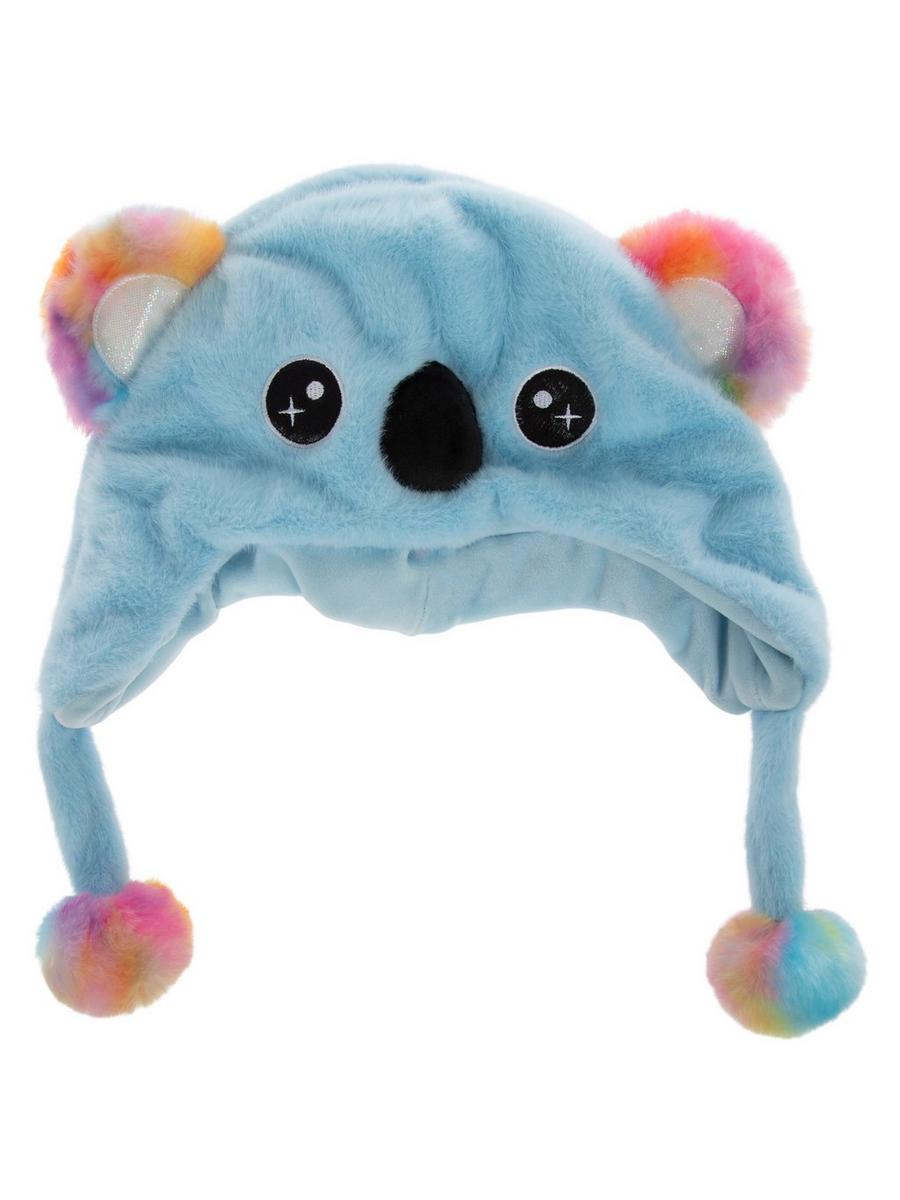 帽子 KIDDY STUFF  Koala Hat Breathable Plush Koala Hat Cap Headwear for Birthday Party