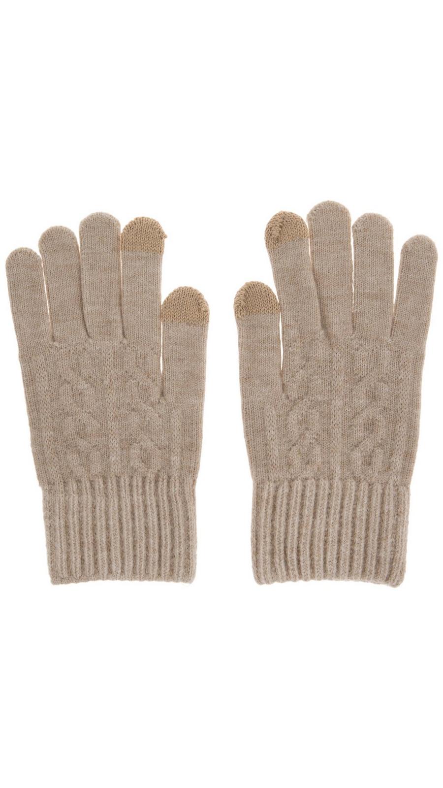 【新品】HYEON ted glove / beige Knit Winter Gloves | Hobby Lobby | 6356448