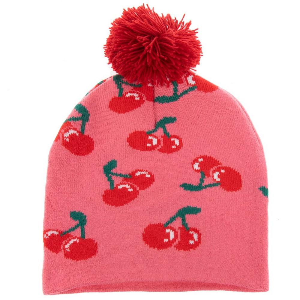 Youth Cherries Pom Pom Beanie | Hobby Lobby | 6357453