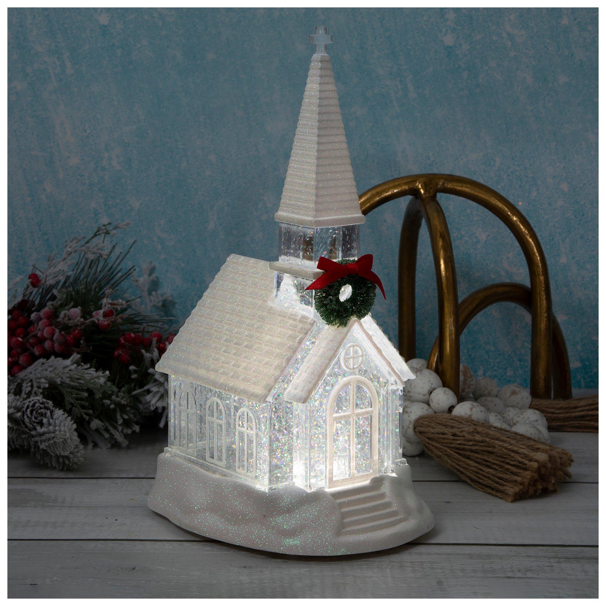 Glittery Light Up Church | Hobby Lobby | 6359186