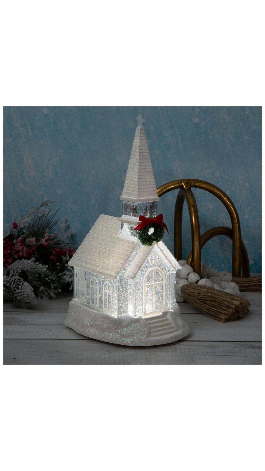 Glittery Light Up Church | Hobby Lobby | 6359186