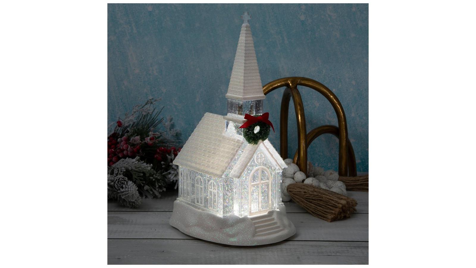 Glittery Light Up Church | Hobby Lobby | 6359186