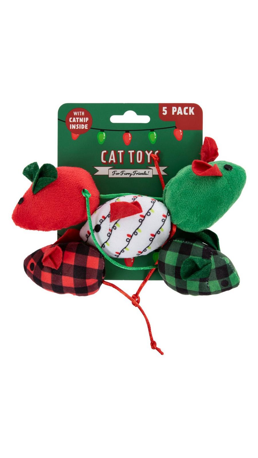 Festive Mice Cat Toys | Hobby Lobby | 6359459
