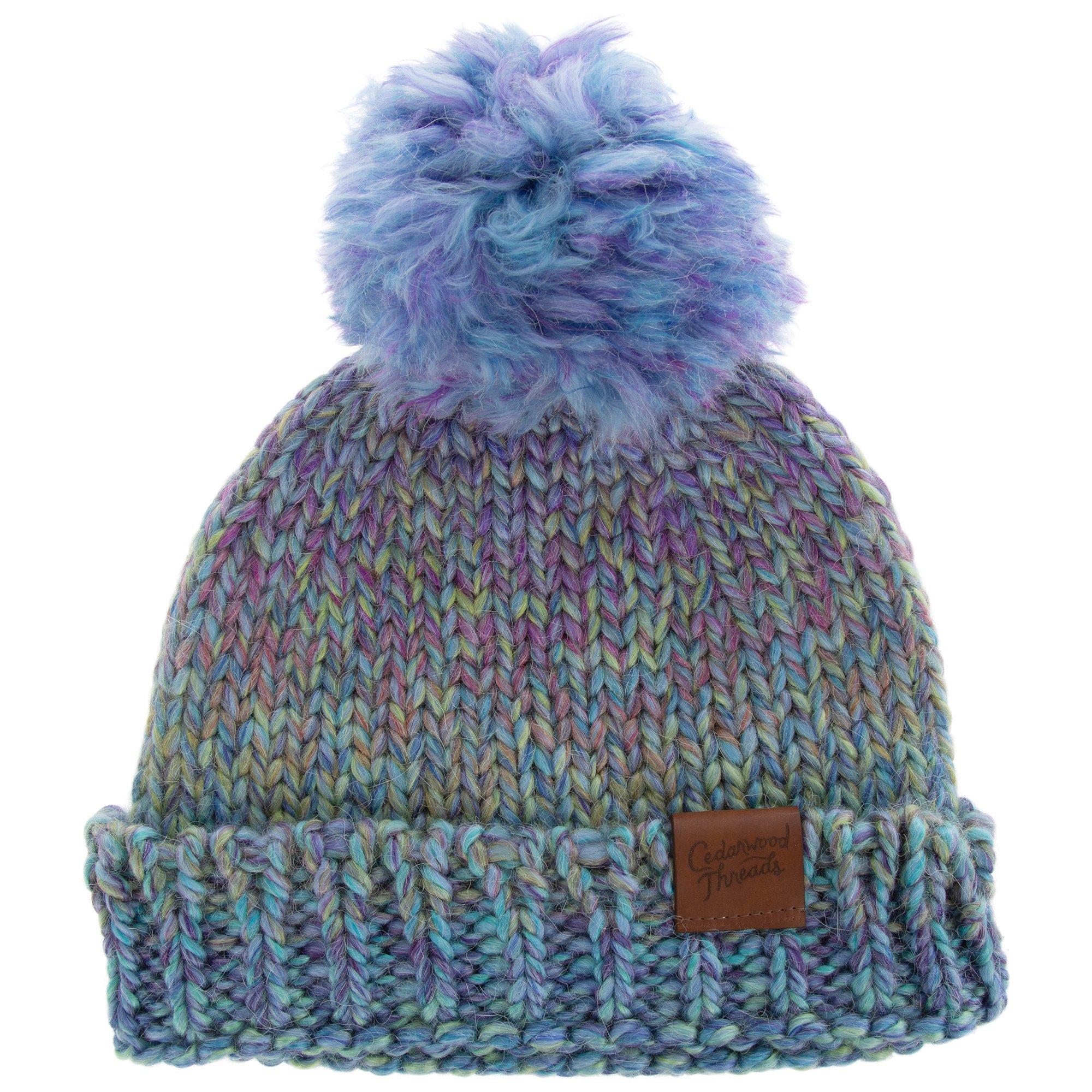 Chevron Pom Pom Beanie | Hobby Lobby | 6356455