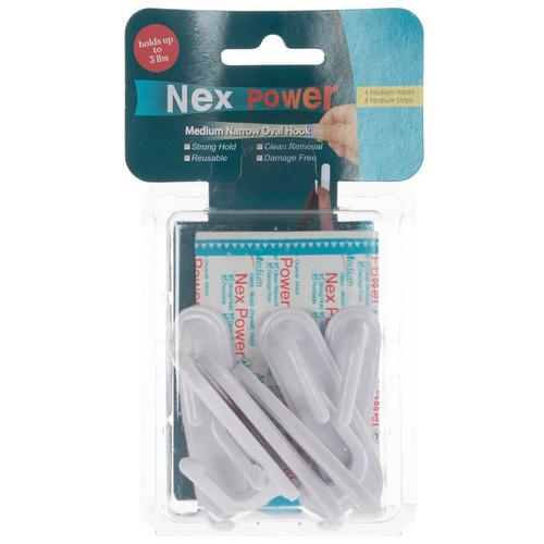 Nex Power Medium Narrow Oval Hooks