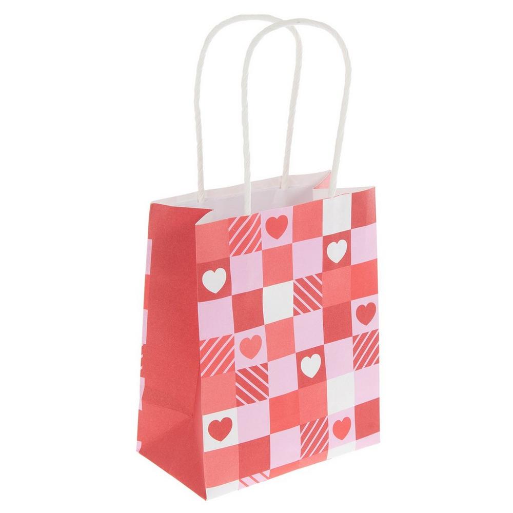 Checkered Hearts Gift Bag | Hobby Lobby | 6361133