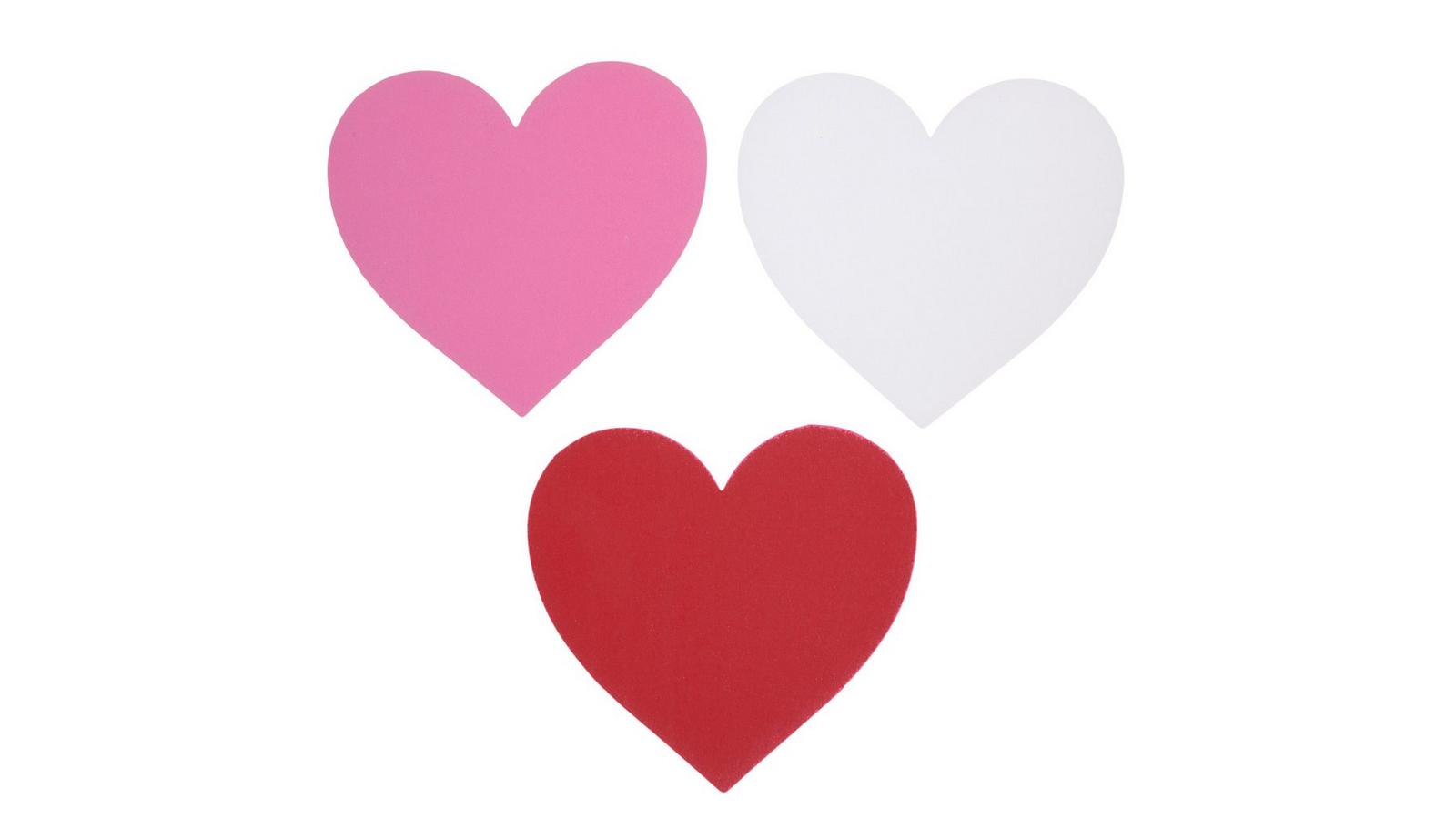 Red, White & Pink Parchment Hearts | Hobby Lobby | 6363329