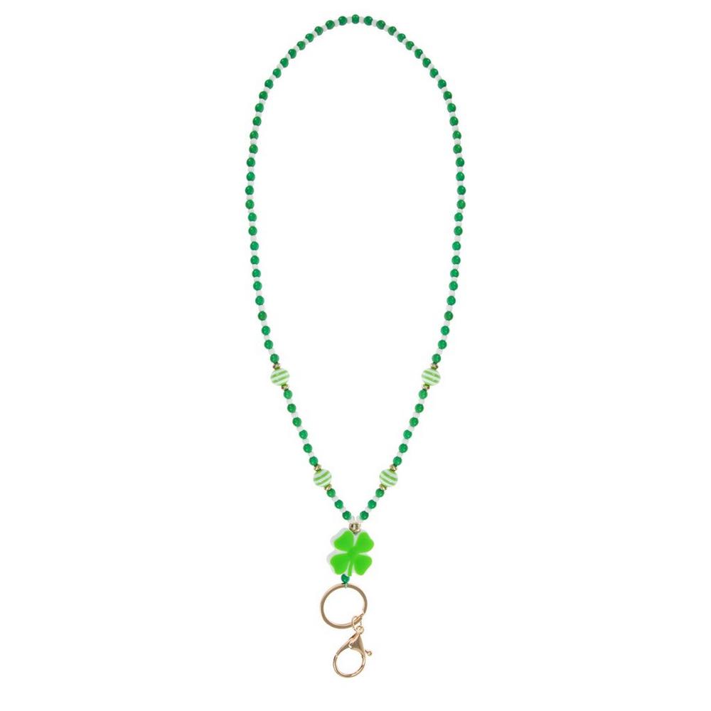 Beaded Four Leaf Clover Lanyard | Hobby Lobby | 6363576