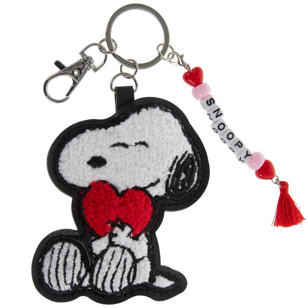 Snoopy & Heart Chenille Keychain | Hobby Lobby | 6363923