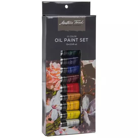 Master's Touch Oil Paint - 12 Piece Set, Hobby Lobby