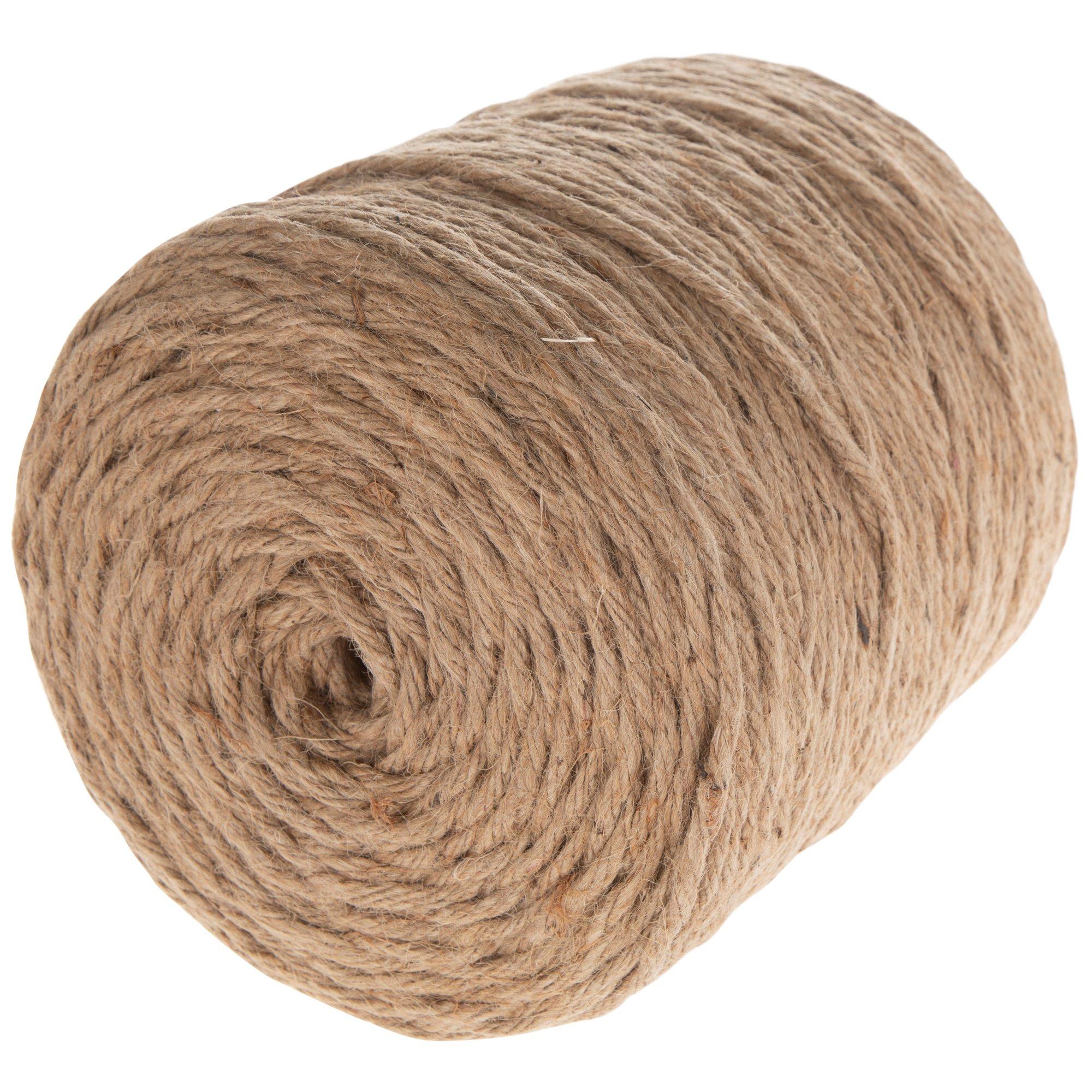 75 Feet 5 Ply 5mm Thick Natural Jute Twine String for Gardens and Crafts 