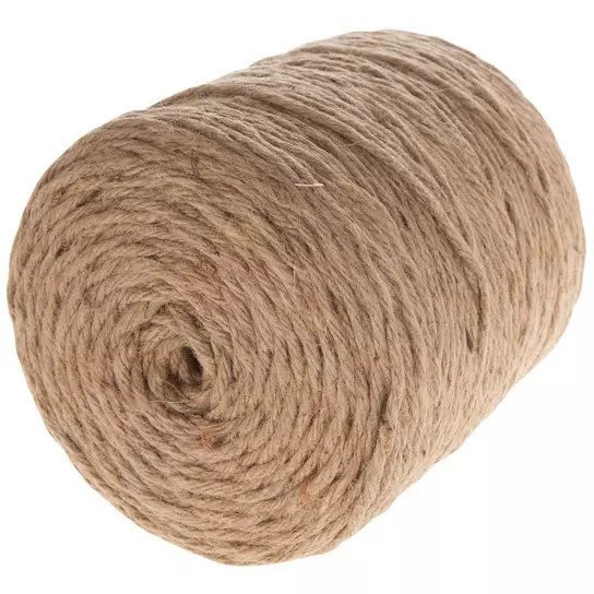 Orbit SMG12107W 250' Roll Of Natural Jute Brown Twine - Quantity of 6