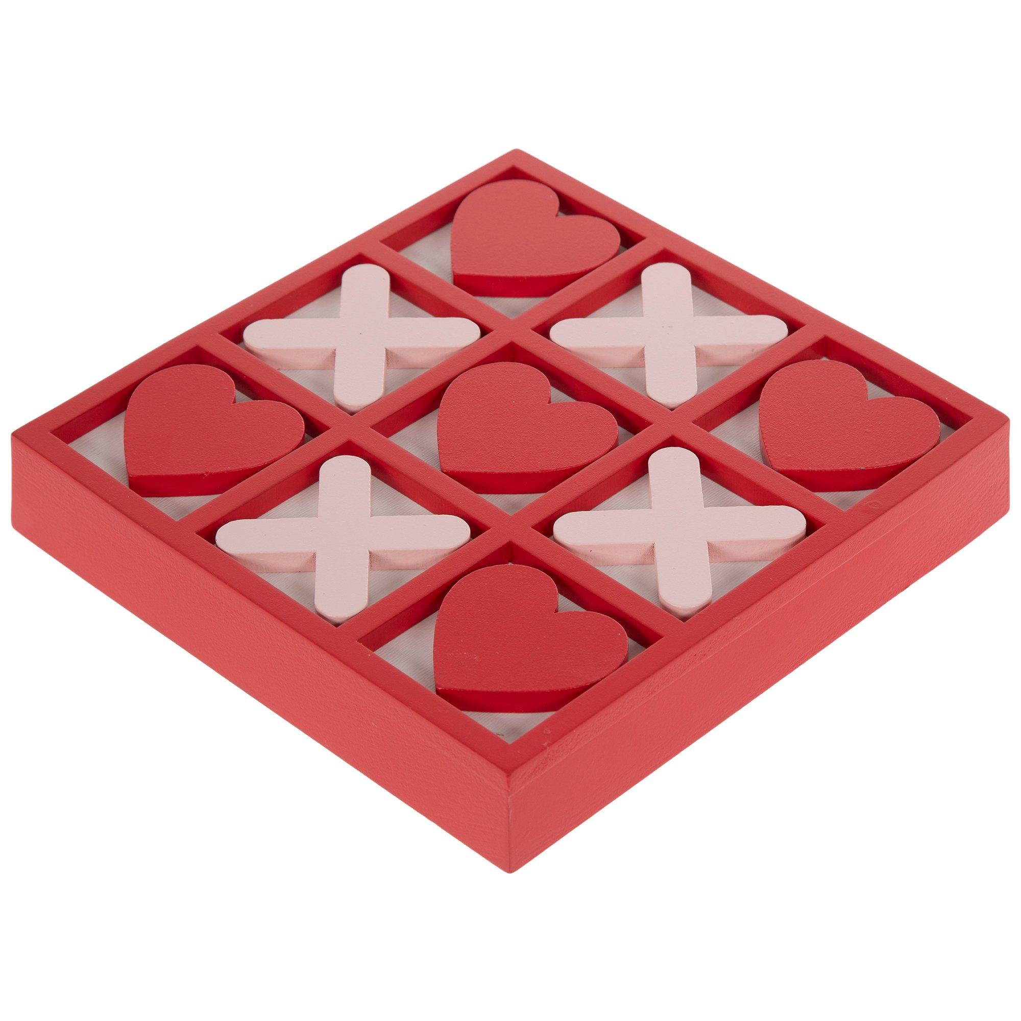 X's & Hearts Tic Tac Toe Game | Hobby Lobby | 6365563