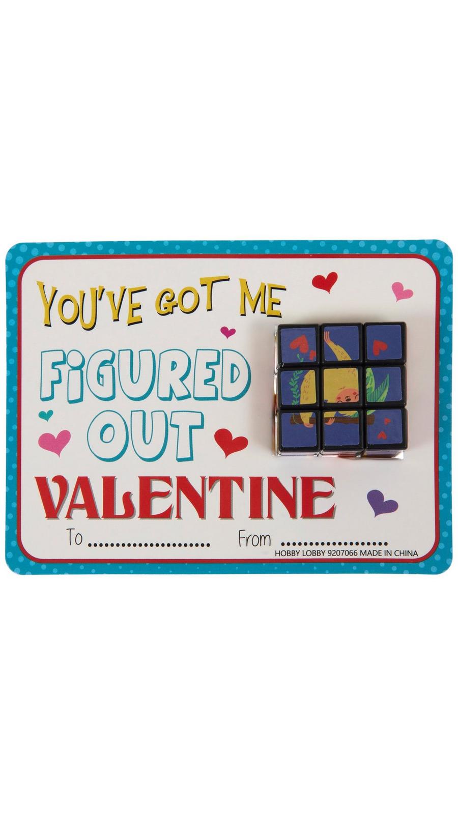 Valentine Cards With Puzzle Cubes | Hobby Lobby | 6365712