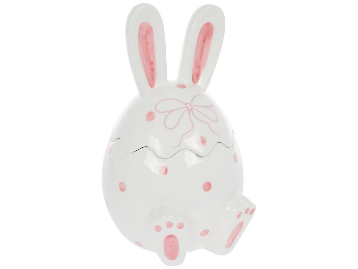 Polka-Dot Bunny Egg Cookie Jar | Hobby Lobby | 6367486