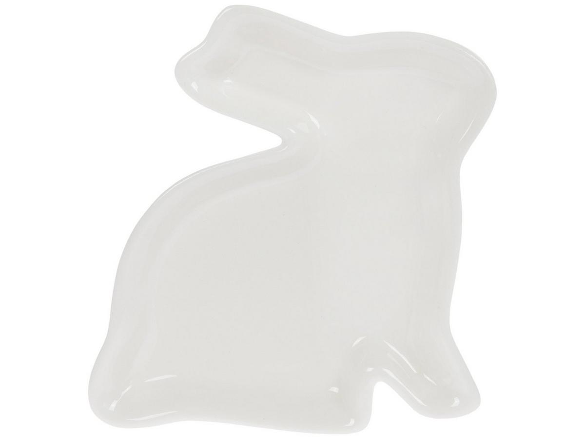White Bunny Shaped Tidbit Plate | Hobby Lobby | 6367783