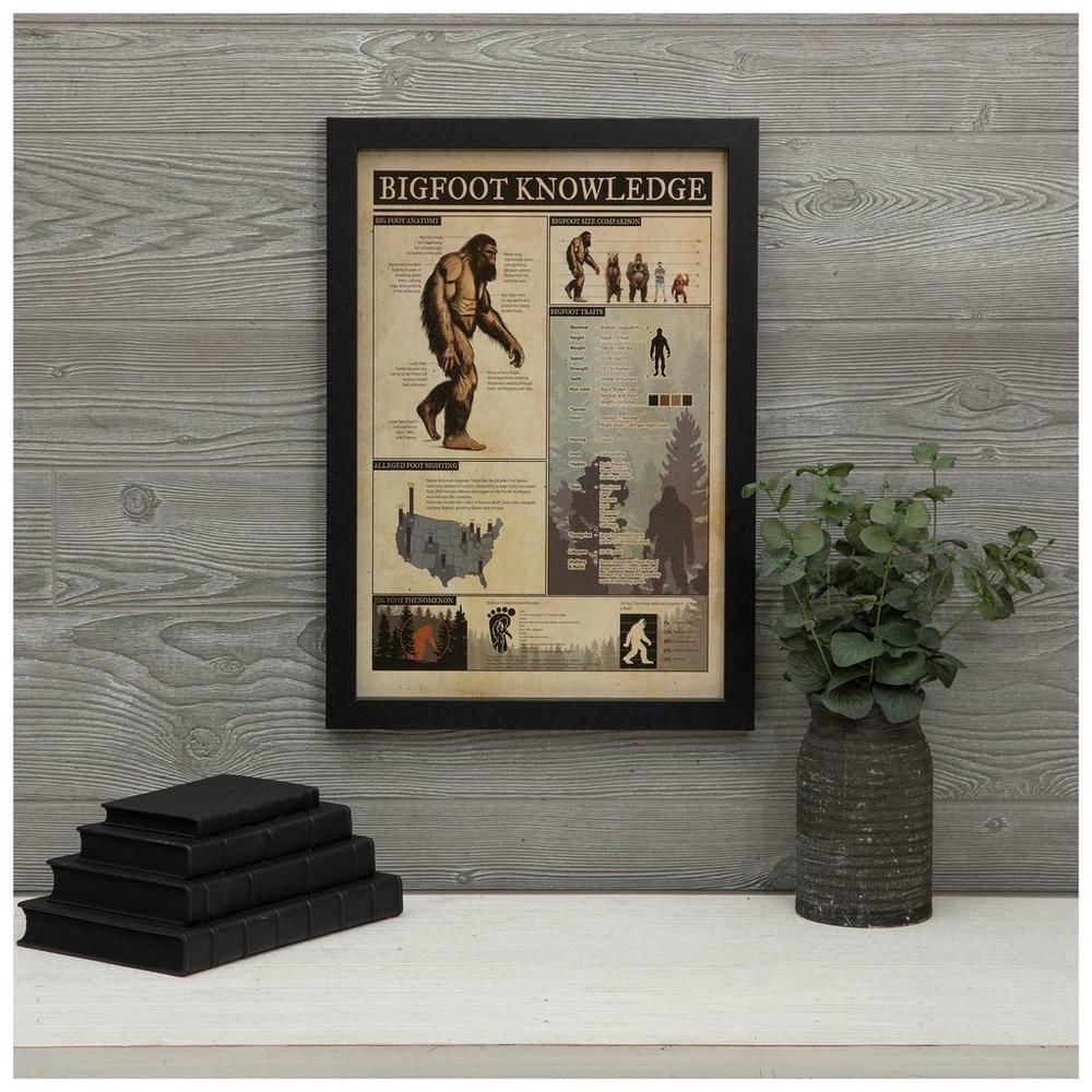 Bigfoot Knowledge Wood Wall Decor | Hobby Lobby | 6368625