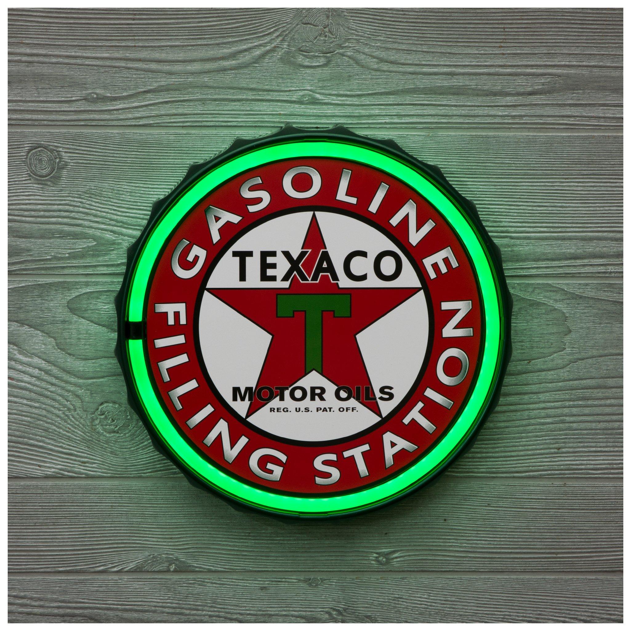 Texaco Gasoline Filing Station LED Neon Sign | Hobby Lobby | 6372999