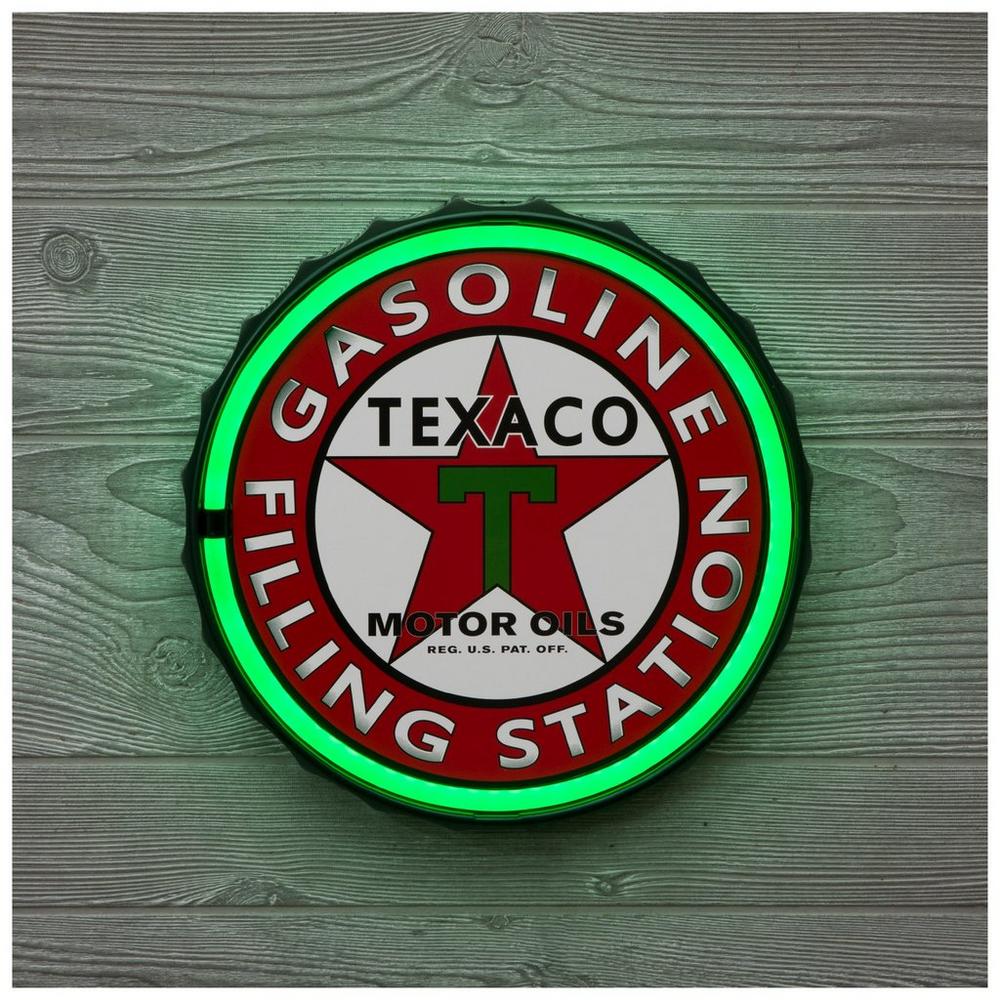 Texaco Gasoline Filing Station LED Neon Sign | Hobby Lobby | 6372999