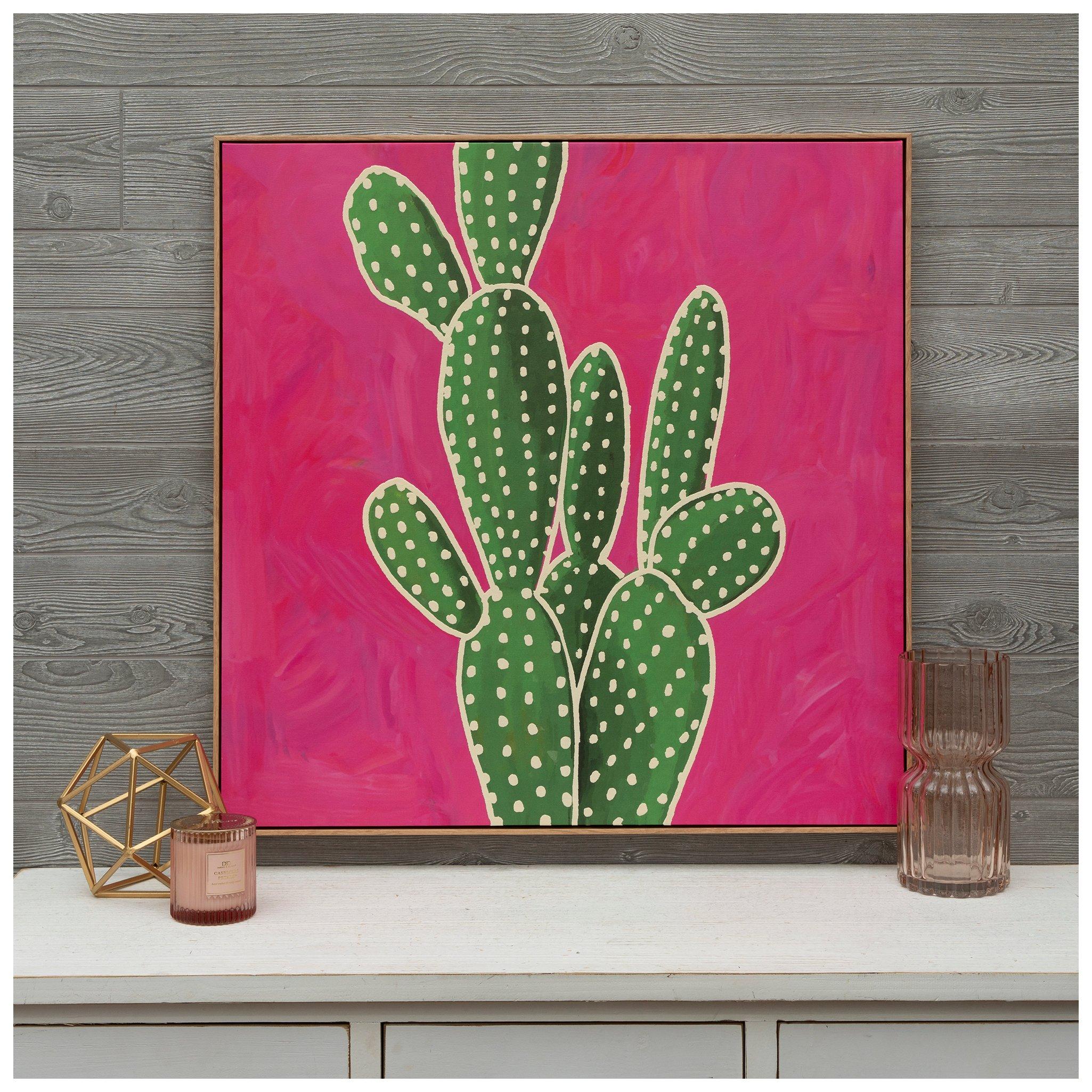Dotted Cactus Canvas Wall Decor | Hobby Lobby | 6374557