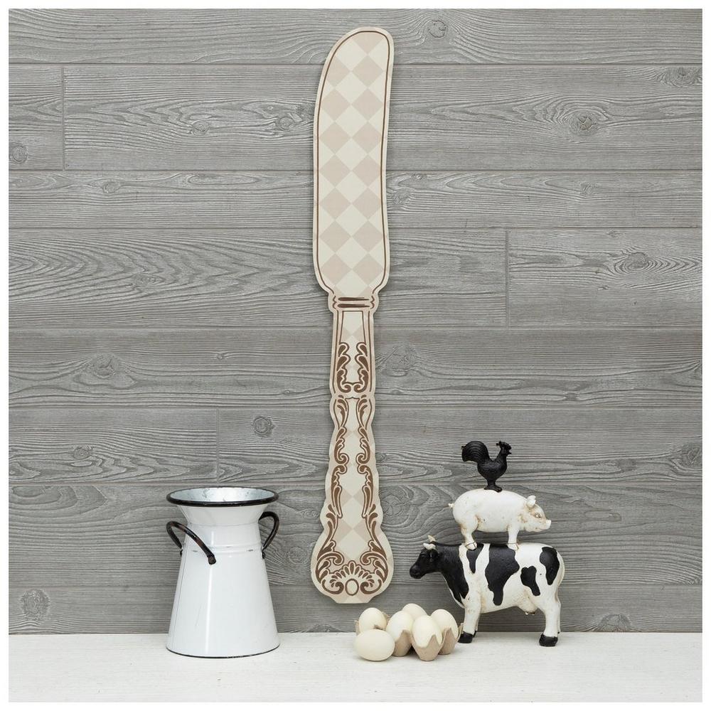 Checkered Knife Wood Wall Decor | Hobby Lobby | 6374714