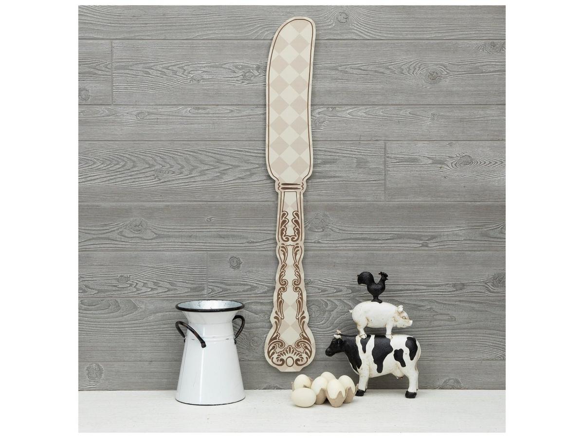 Checkered Knife Wood Wall Decor | Hobby Lobby | 6374714